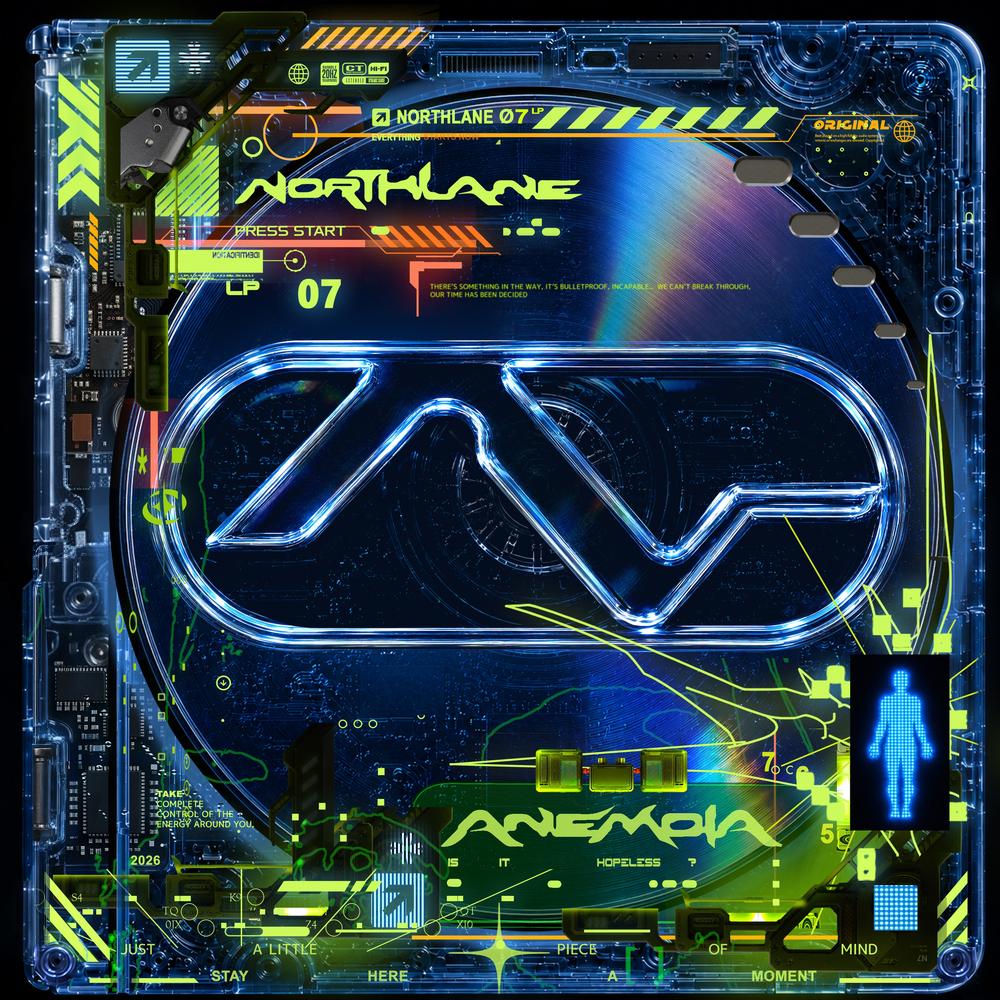 Northlane - Anemoia ('Otherside' Cloudy Vinyl) - vinyl record cover