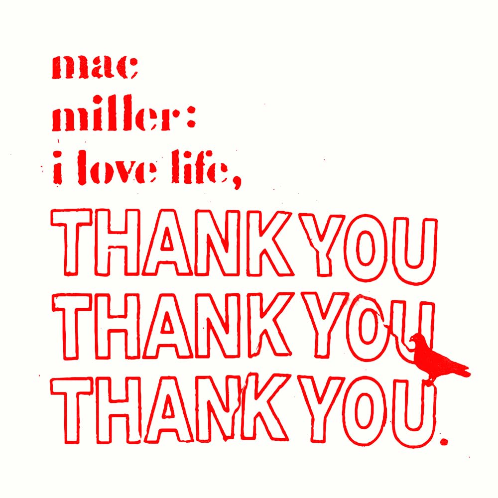 Mac Miller – I Love Life, Thank You (Clear Vinyl)