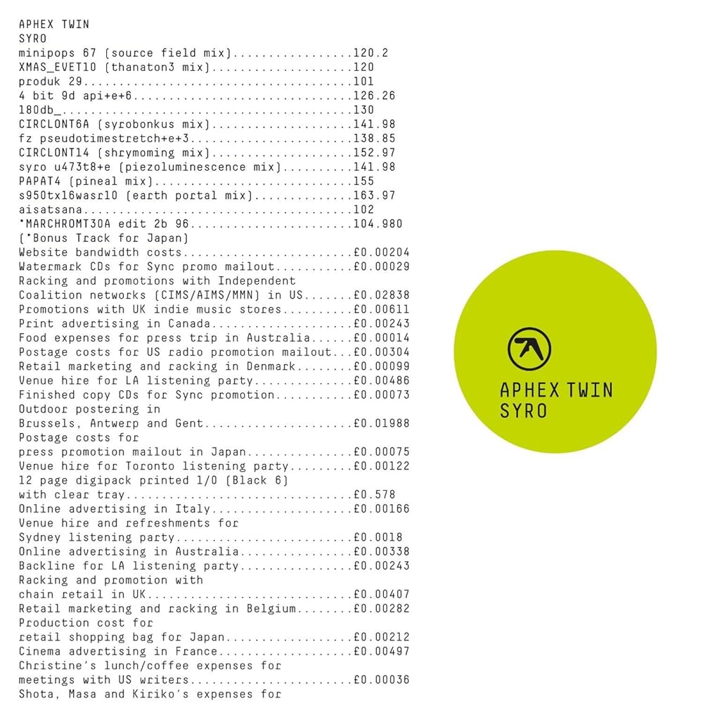 Aphex Twin - Syro