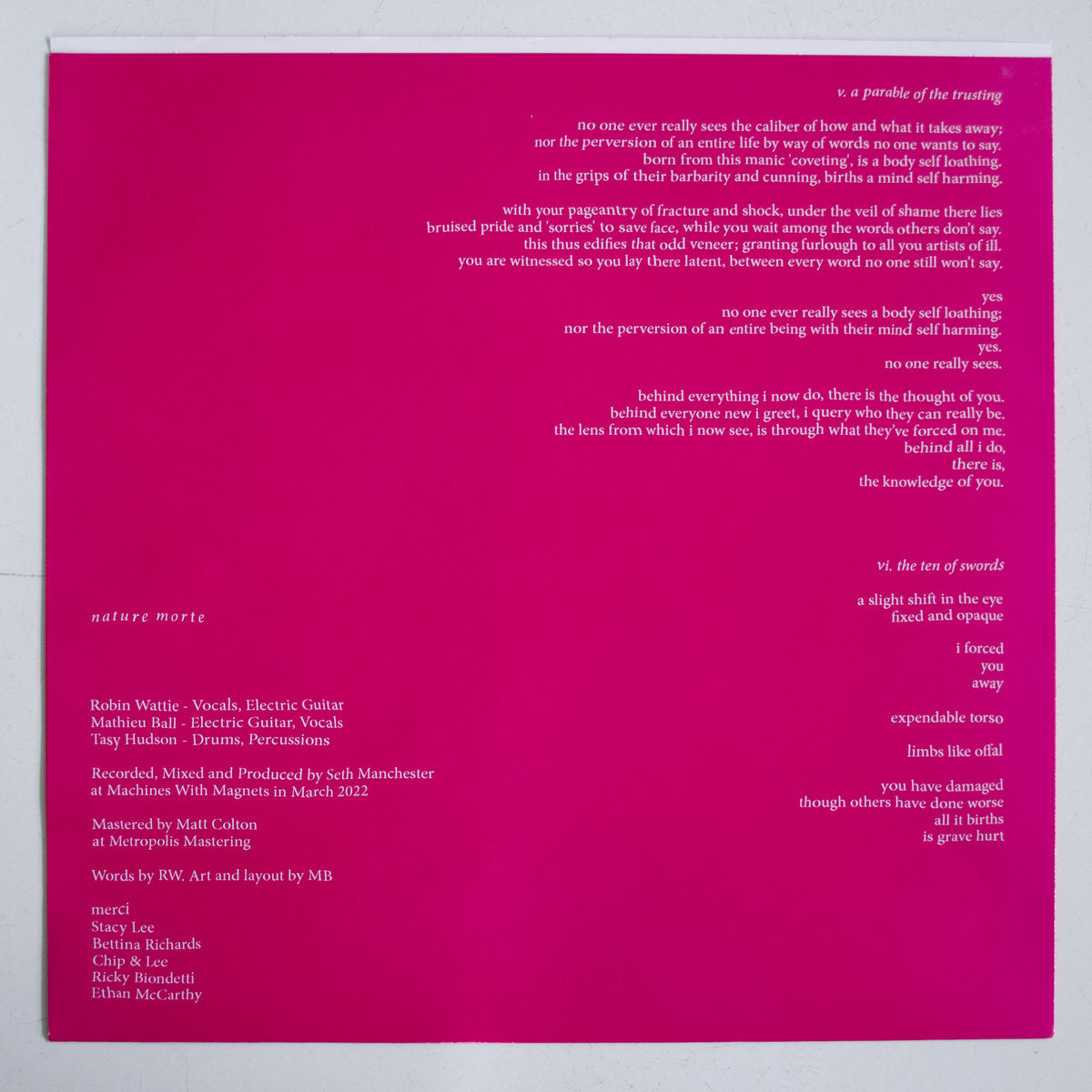 Big|Brave – Nature Morte (Lavender Vinyl)