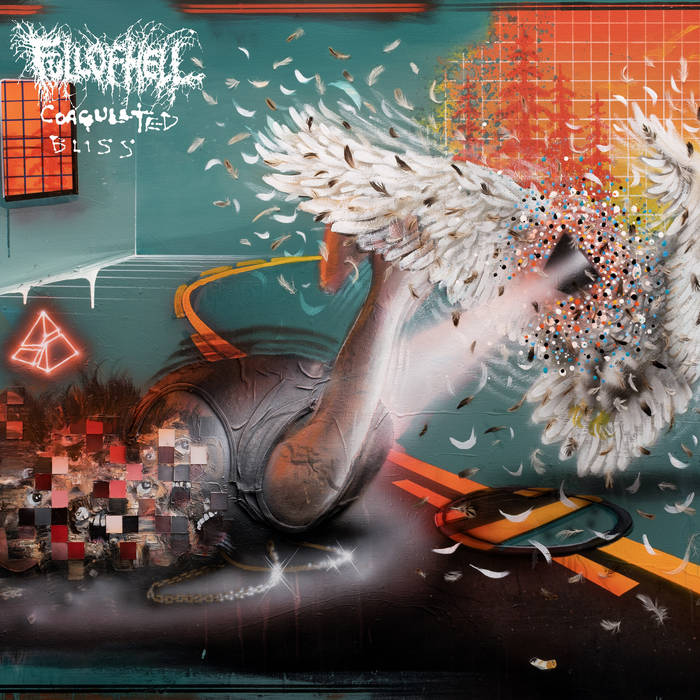 Full of Hell - Coagulated Bliss (Pink/White/Brown Mix Vinyl)