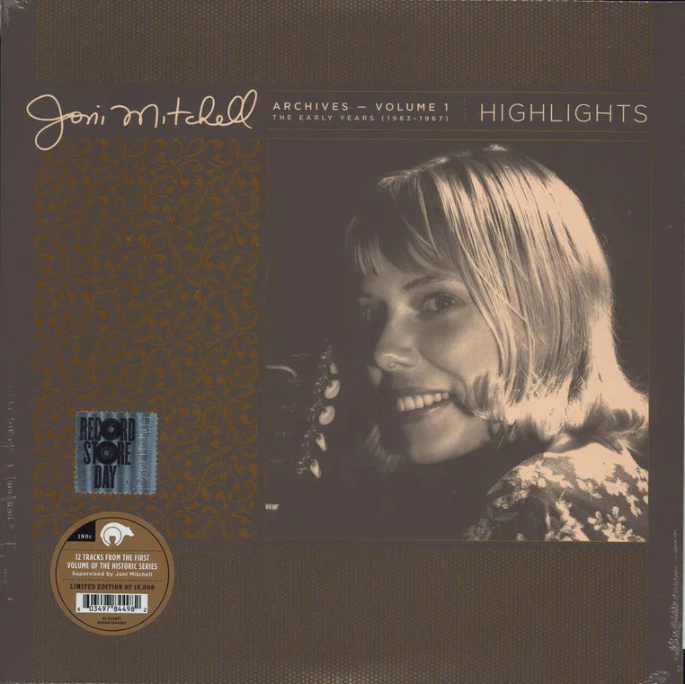 Joni Mitchell – Archives Volume 1: The Early Years 1963-1967: Highlights (RSD Exclusive)