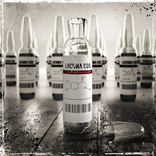 Lacuna Coil - Dark Adrenaline (White w/Black Splatter)