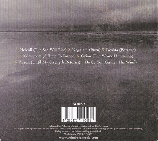 Lisa Gerrard & Jules Maxwell – Burn (CD Digipak)
