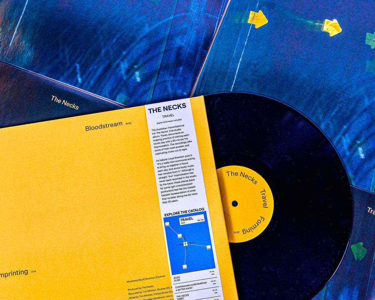 The Necks - Travel (Deluxe Gatefold 2LP with Obi Strip)