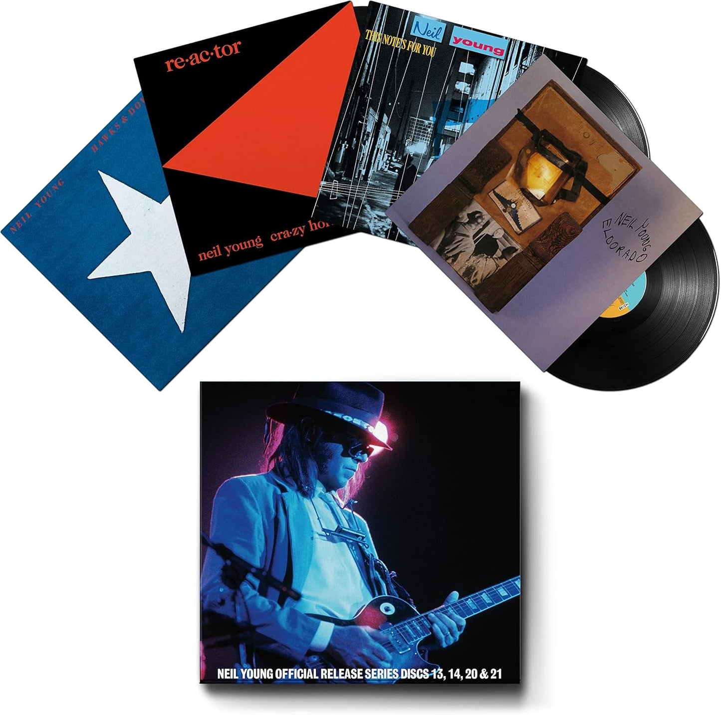 Neil Young - Official Release Series Discs 13, 14, 20 & 21