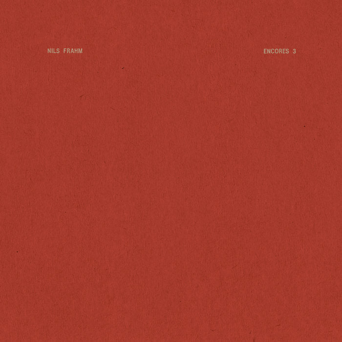 Nils Frahm - Encores 3