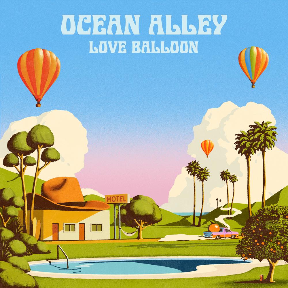 Ocean Alley - Love Balloon (Transparent Orange or Blue & Clear Smoke Vinyl)