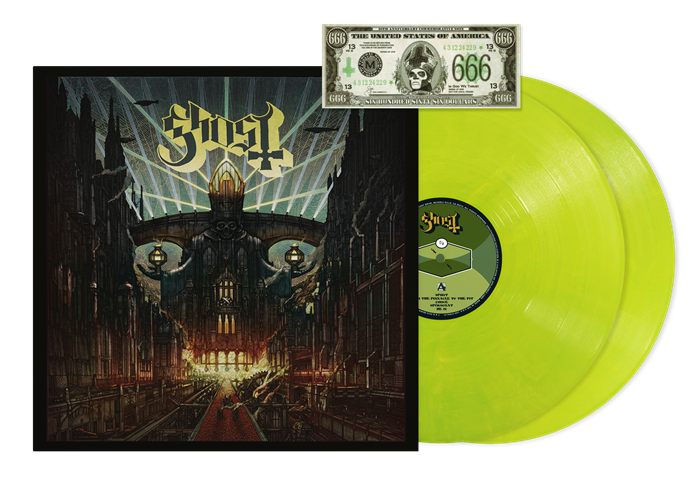 17/10/2025: Ghost – Meliora (10th Anniversary Deluxe Neon Green or Surge Vinyl)