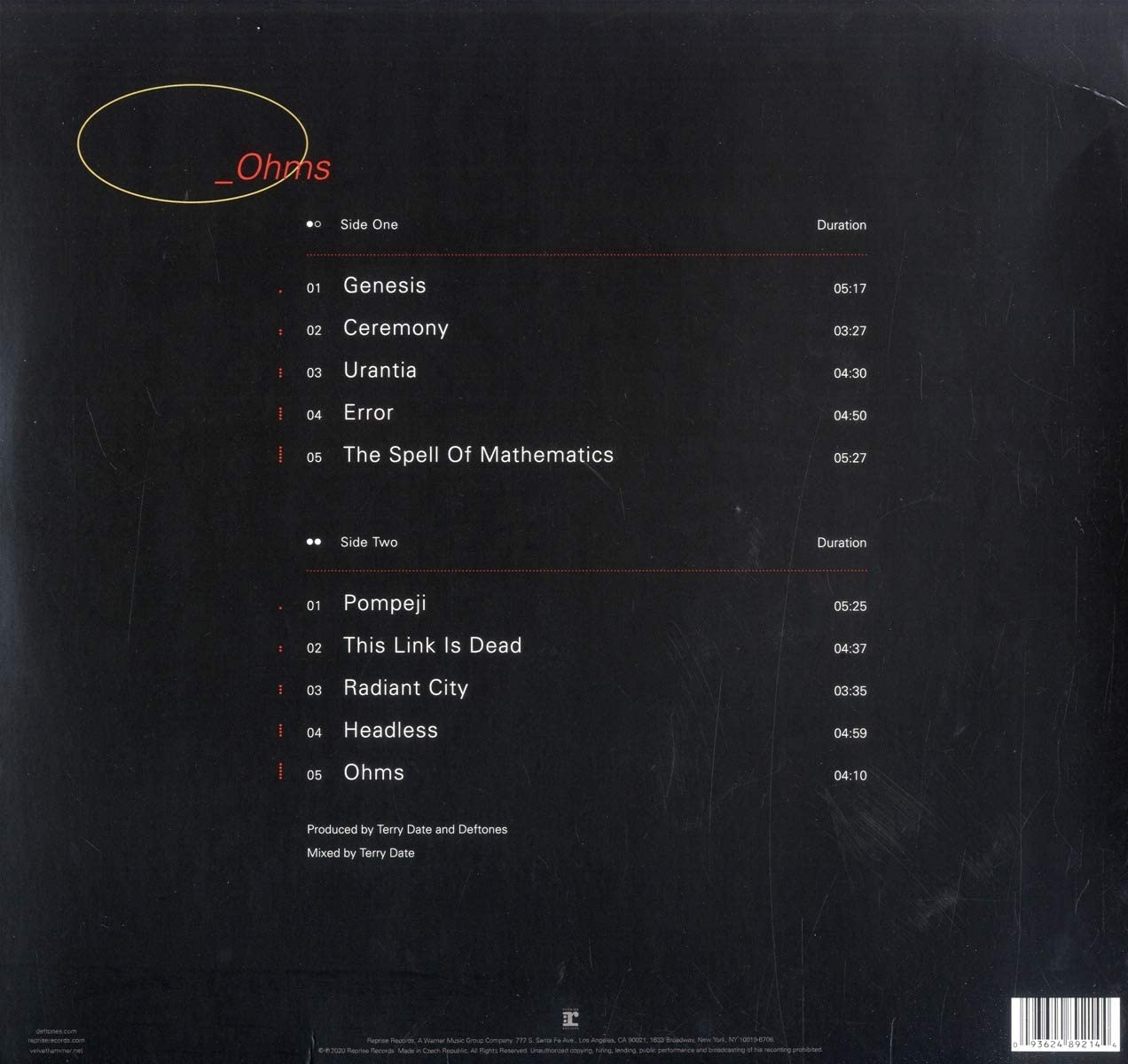 Deftones - Ohms
