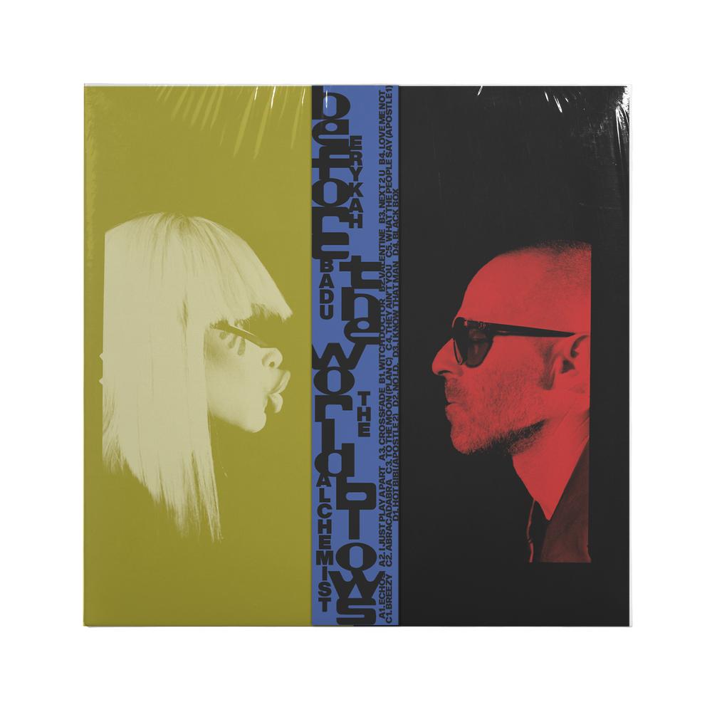 11/12/2026: Erykah Badu & The Alchemist - Before the World Blows: The Abi and Alan Experiment (Eco Black, Happy Valley Exclusive Transparent Yellow or Indie Exclusive Transparent Neon Orange Vinyl)