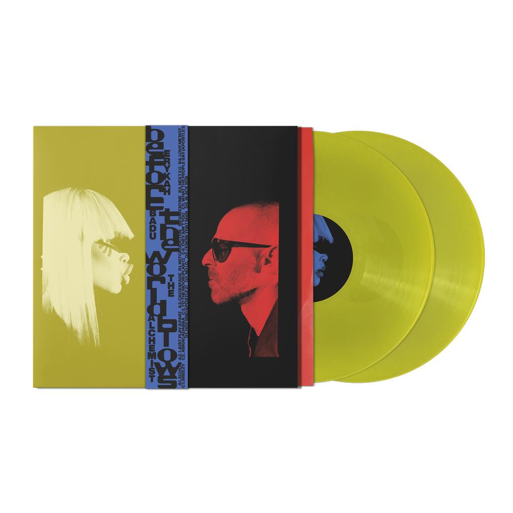 11/12/2026: Erykah Badu & The Alchemist - Before the World Blows: The Abi and Alan Experiment (Eco Black, Happy Valley Exclusive Transparent Yellow or Indie Exclusive Transparent Neon Orange Vinyl)