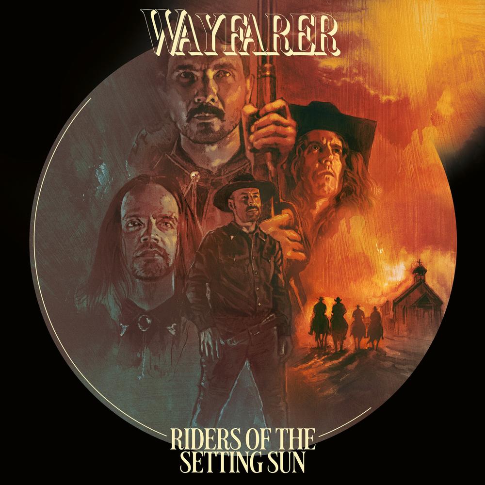 Wayfarer - Riders of the Setting Sun - CD cover
