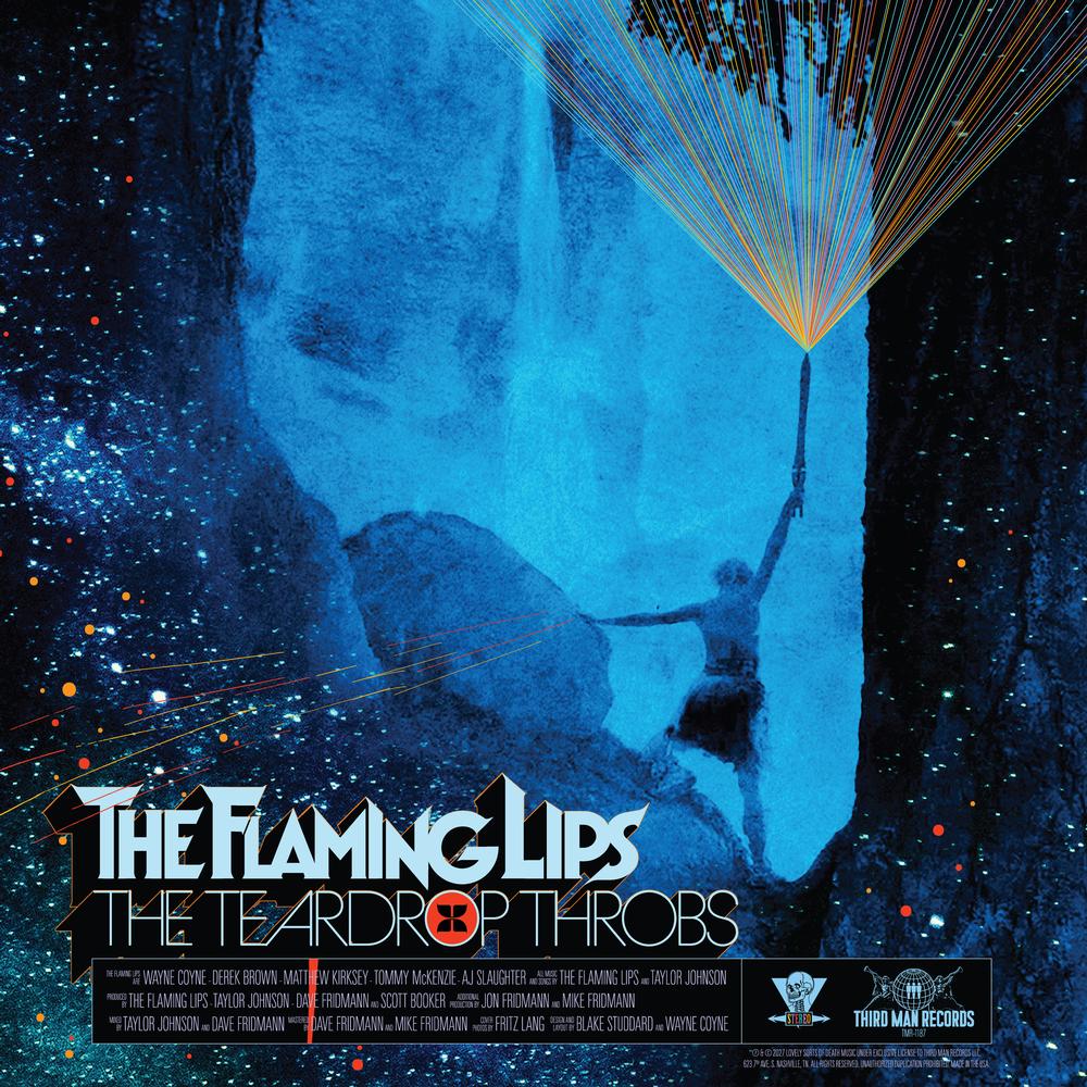 The Flaming Lips - The Teardrop Throbs (Standard or Opaque Blue) - vinyl record cover