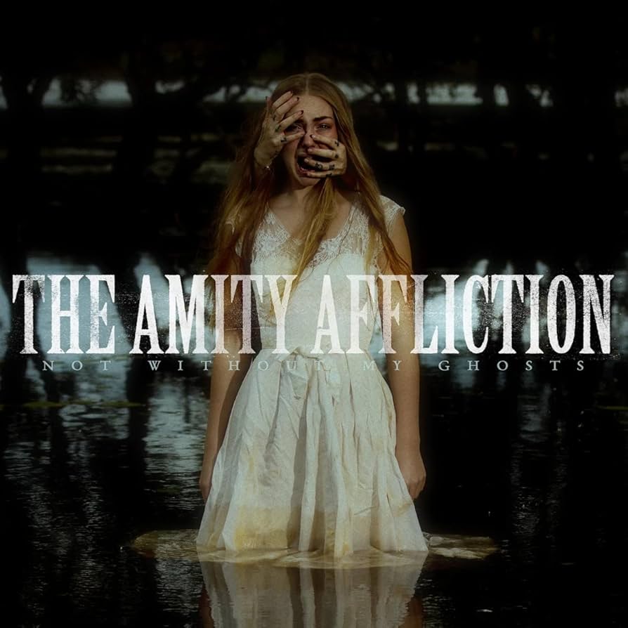 Amity Affliction - Not Without My Ghosts (Translucent Cyan Blue Vinyl)