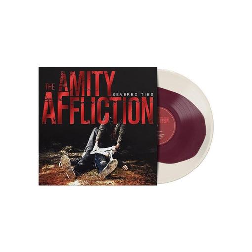 Amity Affliction - Severed Ties (15th Anniversary Cloudy Clear with Maroon Blob Vinyl)