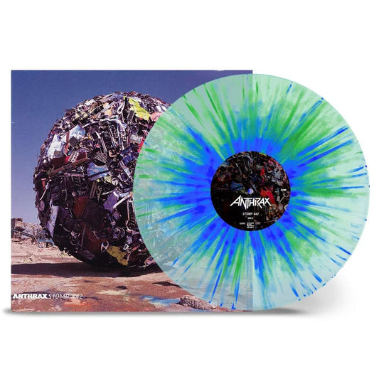Anthrax - Stomp 442 (Clear with Blue & Green Splatter Vinyl)