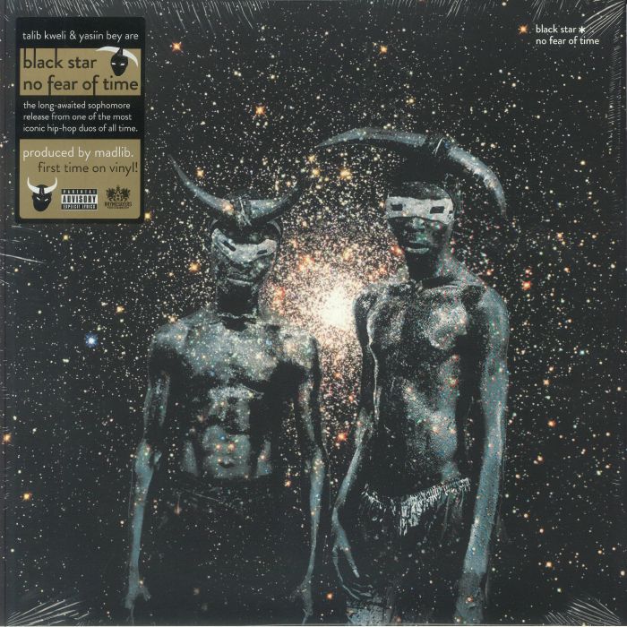 Black Star aka Talib Kweli & Yasiin Bey - No Fear of Time (Vinyl LP) - vinyl record cover