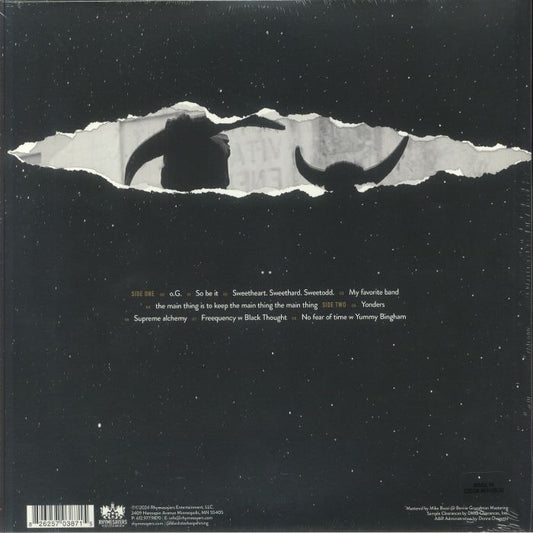Black Star aka Talib Kweli & Yasiin Bey - No Fear of Time (Vinyl LP) - vinyl record image 2