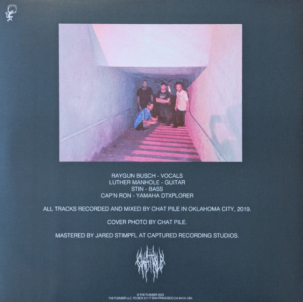 Chat Pile – This Dungeon Earth / Remove Your Skin Please (Transparent Sea Blue Vinyl)