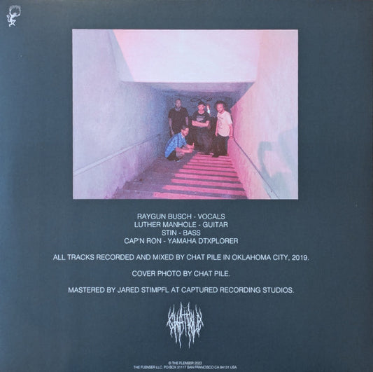 Chat Pile – This Dungeon Earth / Remove Your Skin Please (Transparent Sea Blue Vinyl)