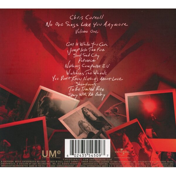 Chris Cornell - No One Sings Like You Anymore (CD)
