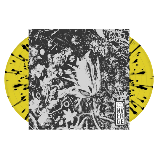 Converge - The Dusk in Us Deluxe (Transparent Yellow w/ Black Splatter Vinyl) - vinyl record cover