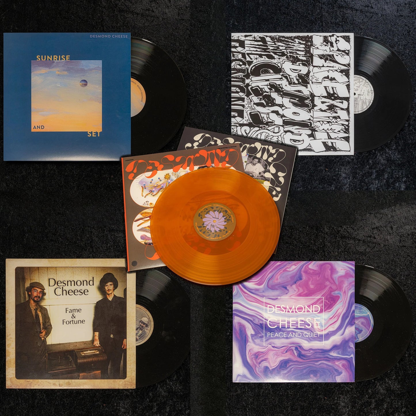 Desmond Cheese Bundle (5 x Vinyl)