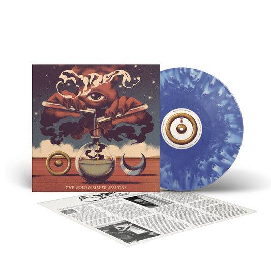 Elder - The Gold & Silver Sessions (Blue Cosmic Nebula Vinyl) - vinyl record cover