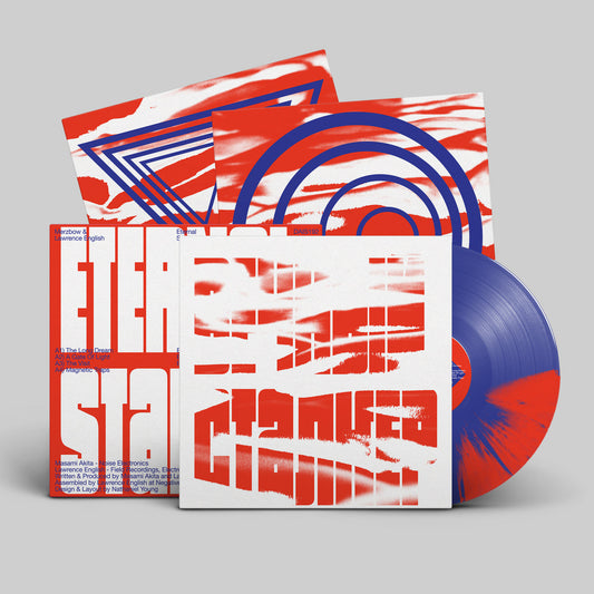 Merzbow & Lawrence English – Eternal Stalker (Red + Blue Vinyl)