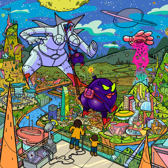 06/03/2026: Flying Lotus - Big Mama (Exclusive screen-printed Blue 12” Vinyl + 12x12 sticker sheet)