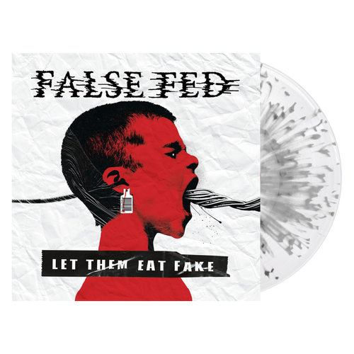 False Fed - Let Them Eat Fake (Cloudy Clear w/Grey Splatter Vinyl)
