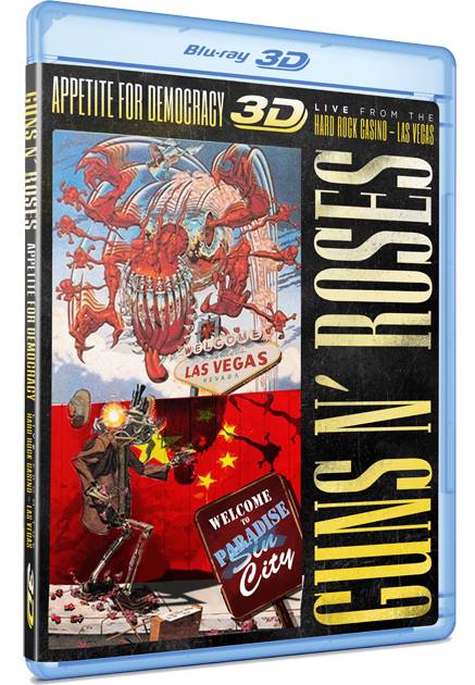 Guns N' Roses ‎– Appetite For Democracy 3D (Blu-ray)
