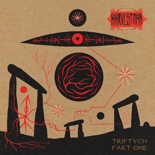 Harvestman - Triptych: Part One (Bone White & Black Galaxy Vinyl)