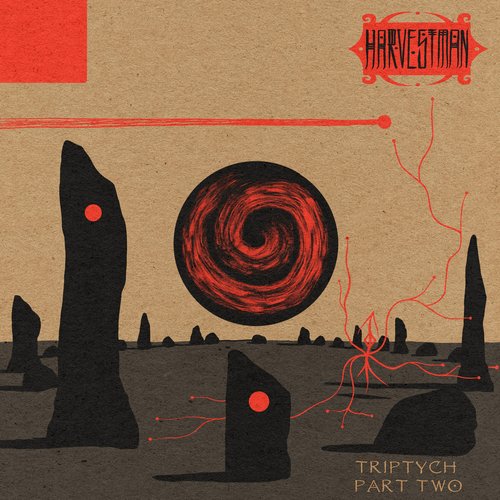 Harvestman - Triptych: Part Two (Red & Black Galaxy Vinyl)