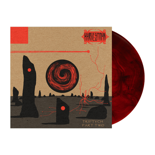 Harvestman - Triptych: Part Two (Red & Black Galaxy Vinyl)