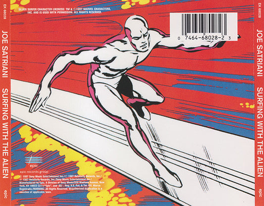 Joe Satriani – Surfing With The Alien (CD)