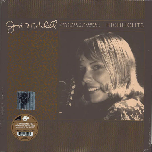 Joni Mitchell – Archives Volume 1: The Early Years 1963-1967: Highlights (RSD Exclusive)