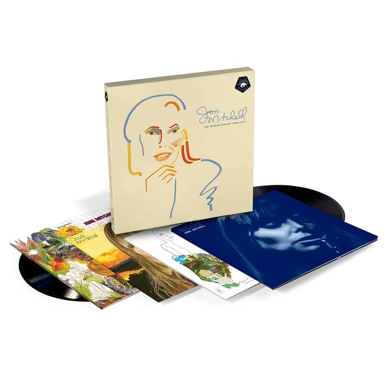 Joni Mitchell – The Reprise Albums 1968-1971 (4LP 180g Vinyl Boxset)
