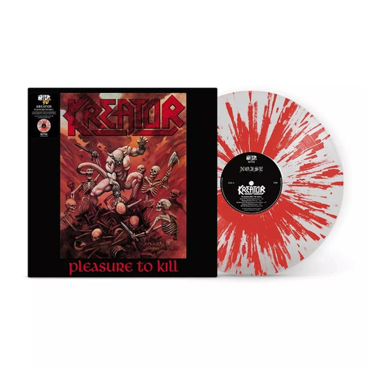 Kreator - Pleasure to Kill (Clear with Red Splatter Vinyl)