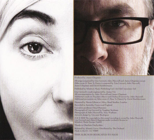 Lisa Gerrard & Jules Maxwell – Burn (CD Digipak)