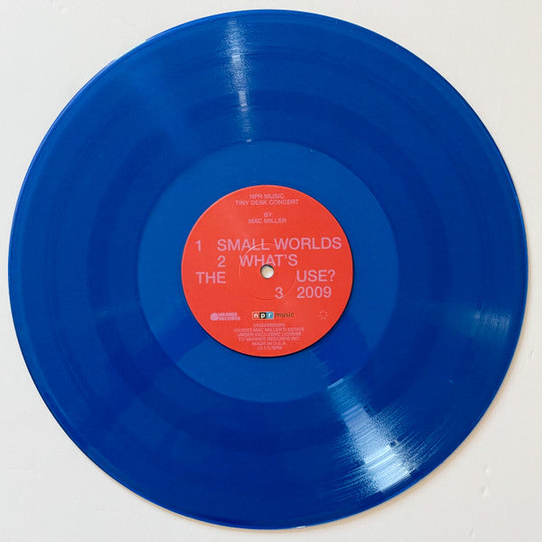 Mac Miller – NPR Music Tiny Desk Concert (Transparent Blue Vinyl)