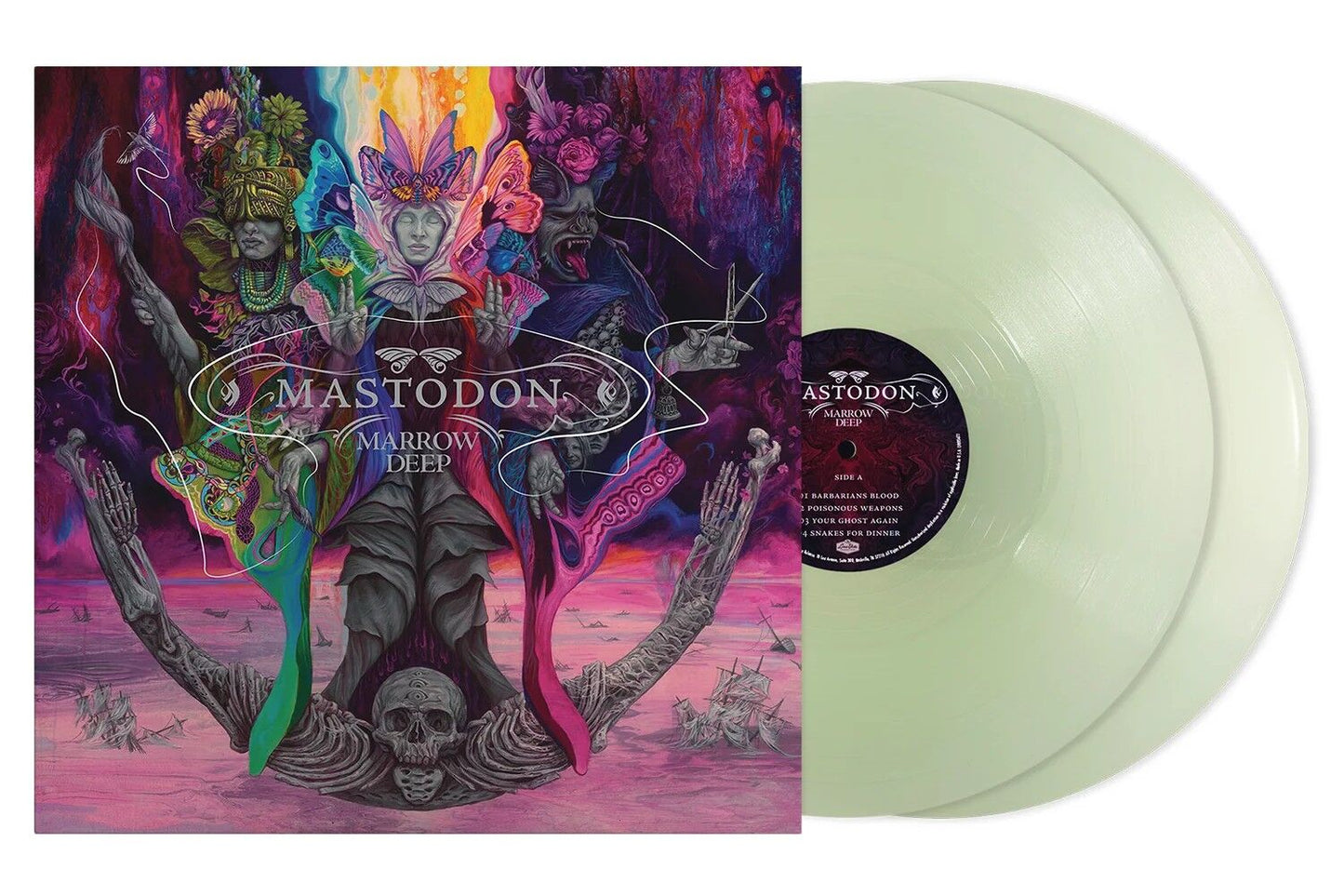 28/08/2026: Mastodon - Marrow Deep (2LP Black or Indie Exclusive Coke Bottle Clear Vinyl)