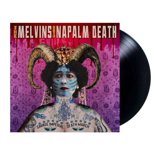 06/03/2026: The Melvins with Napalm Death - Savage Imperial Death March (Black or Orchard Vinyl)