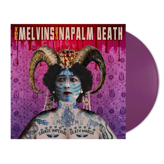 06/03/2026: The Melvins with Napalm Death - Savage Imperial Death March (Black or Orchard Vinyl)
