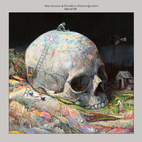 Neil Gaiman & FourPlay String Quartet - Signs of Life (Grey Marble Vinyl)