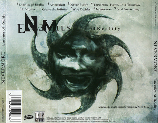 Nevermore – Enemies Of Reality (CD)