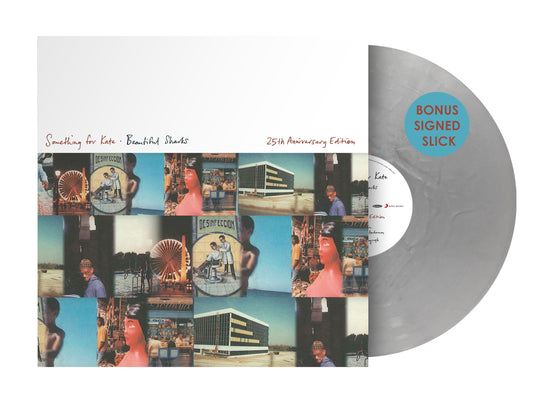 Something For Kate - Beautiful Sharks (25th Anniversary Silver Vinyl with Bonus Signed Slick)
