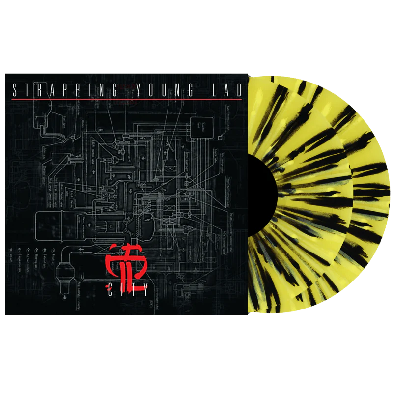 Strapping Young Lad - City (Yellow & Black Splatter Vinyl)