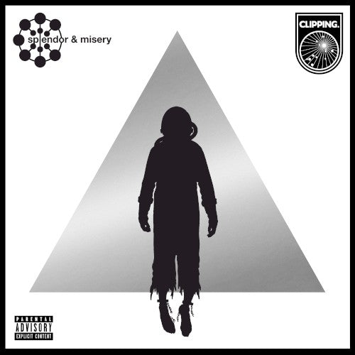 Clipping - Splendor & Misery (Anniversary X - Anniversary Pressing on SILVER METALLIC Vinyl) - vinyl record cover